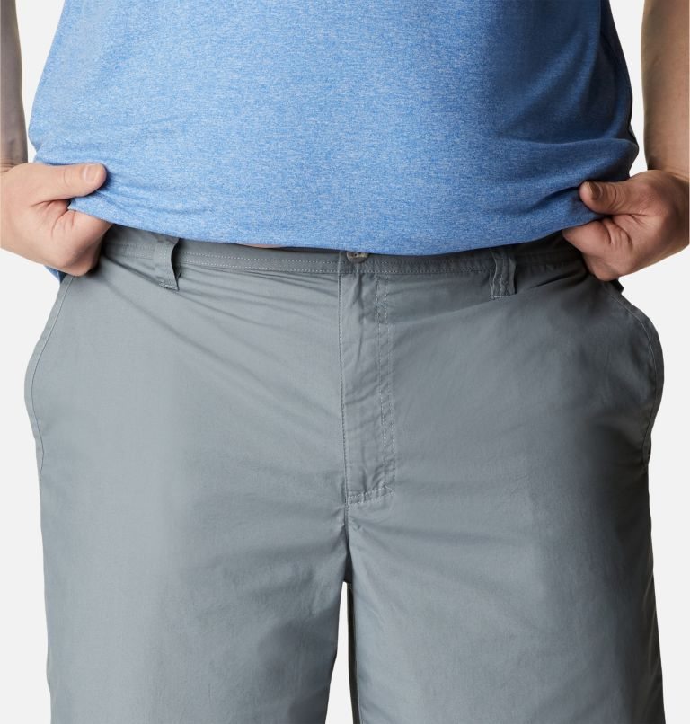 Men's Columbia Washed Out Shorts Grey | Plus Size CA-J1856